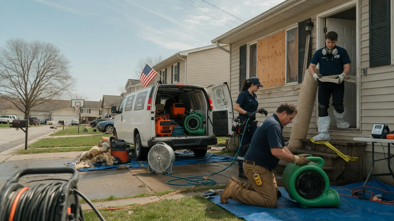 Water Damage Restoration in Cumming, IA near me
